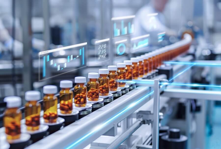 Indústria farmacêutica e tecnologia médica