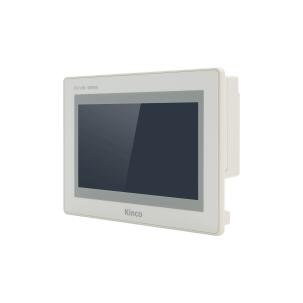 IHM industrial F2070E2 com tela TFT resistiva 7 polegadas, resolução 800x480px, 16,77 milhões de cores, CPU 1,8GHz, 1GB RAM, 8GB flash, proteção IP65, LAN Gigabit e interfaces RS232, RS422, RS485