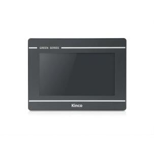 IHM industrial GL070E com tela TFT 7 polegadas, resolução 800x480px, 16,77 milhões de cores, alimentação 24VDC e interfaces RS232, RS422, RS485 e Ethernet