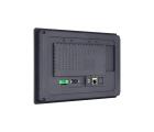 IHM industrial GL100 com tela TFT 10,1 polegadas, resolução 1024x600px, 16,77 milhões de cores, proteção IP65, alimentação 24VDC e interfaces RS232, RS422, RS485 e armazenamento USB