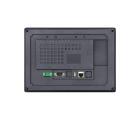 IHM industrial GL100 com tela TFT 10,1 polegadas, resolução 1024x600px, 16,77 milhões de cores, proteção IP65, alimentação 24VDC e interfaces RS232, RS422, RS485 e armazenamento USB