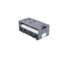 Controlador Lógico Programável K608-40DT com 24 entradas digitais 24VDC, 16 saídas a transistor, duas portas RS485 e interface Ethernet, suporte a 14 módulos de expansão