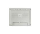 IHM industrial F2100E2 com tela TFT 10,1 polegadas, resolução 1024x600px, 16,77 milhões de cores, CPU Quad Core ARM 1,8GHz, 8GB eMMC, 1GB RAM, proteção IP65, duas portas Ethernet e interface RS232/422/485