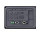 IHM industrial GL100E com tela TFT 10,1 polegadas, resolução 1024x600px, 16,77 milhões de cores, proteção IP65, alimentação 24VDC, Ethernet 10/100 Mbps, USB Host e interfaces RS232, RS422, RS485