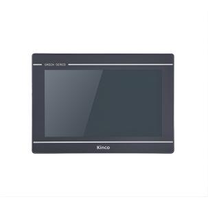 IHM industrial GL2100E com tela TFT resistiva 10,1 polegadas, resolução 1024x600px, 16,2 milhões de cores, CPU 1GHz, 256MB RAM, 4GB armazenamento, proteção IP65, Ethernet 10/100 Mbps e interfaces RS232, RS422, RS485