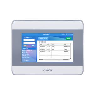 IHM industrial MT043E com tela TFT 4,3 polegadas, resolução 480x272px, 256K cores, CPU ARM RISC 32Bits 792MHz, 128MB Flash, 64MB RAM, proteção IP65, Ethernet 10/100 Mbps e interfaces RS232, RS422, RS485