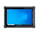 Tablet industrial TB-PEM-M10J com tela 10 polegadas, processador Intel N5100, 8GB RAM, 128GB eMMC, proteção IP65, Wi-Fi integrado, câmeras frontal e traseira e Windows 11 IoT