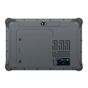 Tablet industrial TB-PEM-M10J com tela 10 polegadas, processador Intel N5100, 8GB RAM, 128GB eMMC, proteção IP65, Wi-Fi integrado, câmeras frontal e traseira e Windows 11 IoT