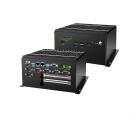 Box PC industrial fanless WEBS-7102-8565UA com processador Intel Core i7-8565U 8ª geração, 8GB RAM, SSD 120GB, 6x portas COM, 2x RJ45, HDMI, VGA, 2x slots PCIe e alimentação 9-36V