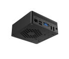 Mini Box PC fanless WEBS-AC8NP com processador Intel Celeron N5105, 4GB RAM DDR4, SSD 64GB, 1x HDMI, 1x RJ45 e 6x USB, Windows 10 Pro