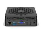 Mini Box PC fanless WEBS-AC8NP com processador Intel Celeron N5105, 4GB RAM DDR4, SSD 64GB, 1x HDMI, 1x RJ45 e 6x USB, Windows 10 Pro