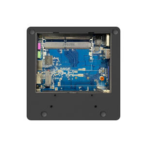 Mini Box PC fanless WEBS-AC8NP com processador Intel Celeron N5105, 4GB RAM DDR4, SSD 64GB, 1x HDMI, 1x RJ45 e 6x USB, Windows 10 Pro
