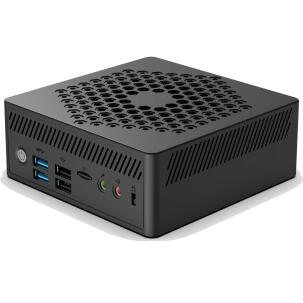 Mini Box PC fanless WEBS-AC8NP com processador Intel Celeron N5105, 4GB RAM DDR4, SSD 64GB, 1x HDMI, 1x RJ45 e 6x USB, Windows 10 Pro