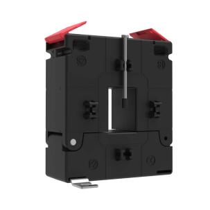 Transformador de corrente bipartido RISH 93/30SC 100 Rishabh com relação 100A/5A, classe de precisão 3, potência nominal 3,5VA, janela interna 23×33mm e operação -25 a +40°C para monitoramento em sistemas elétricos industriais