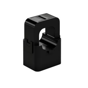 Transformador de corrente Low-Power bipartido Janitza CT-SC-024-500-100 com primário 100A, classe de precisão 0,5, saída 333mV, diâmetro até 23,3mm, cabo 5 metros para medidores UMG 800 e UMG 801