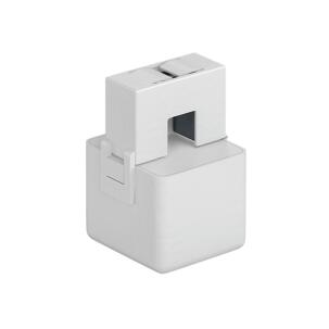 Transformador de corrente Low-Power bipartido Janitza CT-SC-036-500-400 com primário 400A, classe de precisão 0,5, saída 333mV, diâmetro até 35,3mm, cabo 5 metros para medidores UMG 800 e UMG 801